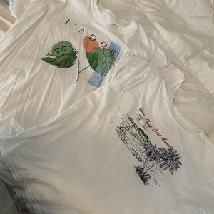 Urban Outfitter Set of Tshirts